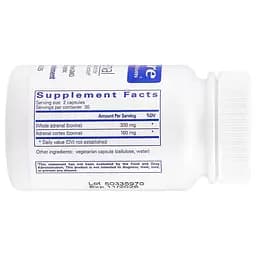 Харчова добавка для підтримки надниркових залоз Pure Encapsulations Adrenal 60 капсул - мініатюра 2