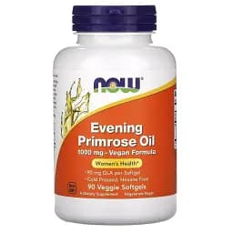 Олія примули вечірньої Evening Primrose Oil Now Foods 90 вегетаріанських капсул