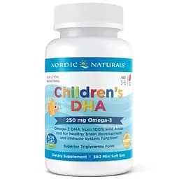 Жирні кислоти Nordic Naturals Children's DHA 250 mg, 360 капсул полуниця - мініатюра 2