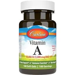 Витамины и минералы Carlson Labs Vitamin A 10000 IU 100 капсул