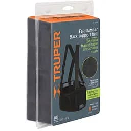 Ремінь підтримуючий FAJA-MV TRUPER з підтяжками вентильований розмір M