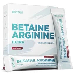 Бетаїн Аргінін Екстра Biotus смак вишні 10 саше х 10 мл