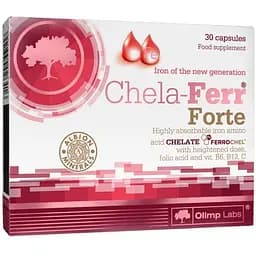 Витамины и минералы Olimp Chela-Ferr Forte 30 капсул