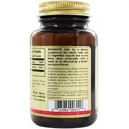 Вітамін В7 Solgar Biotin 1000 мкг 100 вегетаріанських капсул - мініатюра 2
