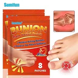 Пластир Sumifun інфрачервоний, оздоровчий, для пальців та кісточок на ногах, упаковка 8 шт - мініатюра 4