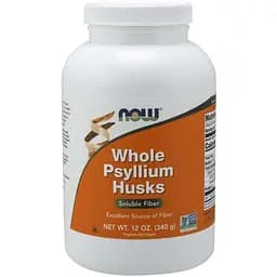 Натуральна добавка Now Whole Psyllium Husks 340 г