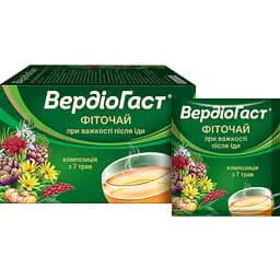 Фіточай Вердіогаст для поліпшення травлення 1.5 г х 20 фільтр-пакетів - мініатюра 2