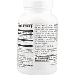 Джімнема Сильвестра Source Naturals 550 мг 120 таблеток - мініатюра 7