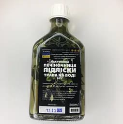 Водная настойка на траве печёночница подлески 200 мл