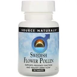 Комплекс для підтримки функції простати Source Naturals Swedish Flower Pollen 90 таблеток