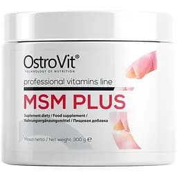 Препарат для суставов и связок OstroVit MSM Plus 300 г