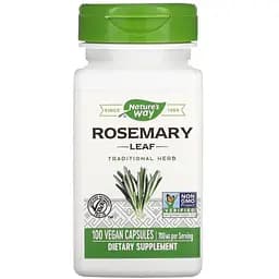 Натуральна добавка Nature's Way Rosemary Leaves, 100 капсул