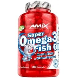 Жирні кислоти Amix Super Omega 3 Fish Oil 1000 мг 180 софт гель