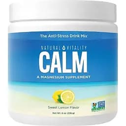 Напій-антистрес Natural Vitality CALM Anti-Stress Drink Mix солодкий лимон 226 г