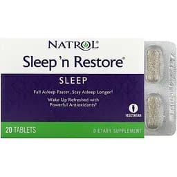 Комплекс для сну Natrol Sleep'n Restore Здоровий сон 20 таблеток