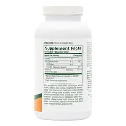 Вітаміни та мінерали Natures Plus Orange Juice Vitamin C 1000 mg, 60 жувальних таблеток - мініатюра 2