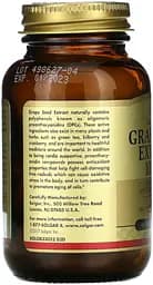 Натуральна добавка Solgar Grape Seed Extract 100 mg, 60 вегакапсул - мініатюра 2