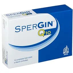 Дієтична добавка SperGin Q10 пігулки №16 (2 блістера х 8 шт.)