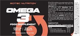 Омега 3 Scitec Nutrition Omega 3 100 капсул - мініатюра 2