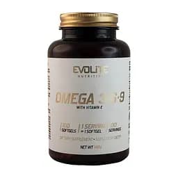 Жирні кислоти Evolite Nutrition Omega 3-6-9 100 капсул