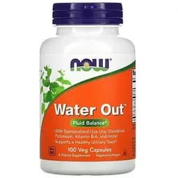 Комплексная добавка Now Water Out Fluid Balance 100 капсул