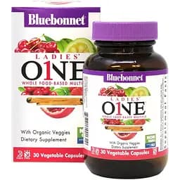 Мультівітаміни жіночі Bluebonnet Nutrition Ladies One 30 капсул