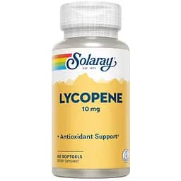 Лікопін Solaray Lycopene 10 мг 60 веганських капсул - мініатюра 1