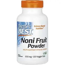 Натуральна добавка Doctor's Best Noni Fruit Powder 1300 mg 120 вегакапсул