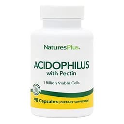 Ацидофільні бактерії з пектином Nature's Plus Acidophilus with Pectin 90 капсул