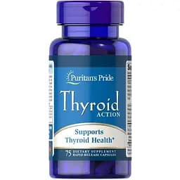 Комплекс для щитовидної залози Puritan's Pride Thyroid Action, 75 капсул