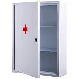 Ящик для медикаментов Аптечка с двумя полками 360x480x120 мм (Ф-02-360-480-120)