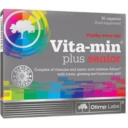 Витамины и минералы Olimp Vita-min Plus Senior 30 капсул