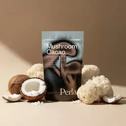 Функціональний напій Perla Helsa Mushroom Cacao з грибами-адаптогенами 20 порцій - мініатюра 3