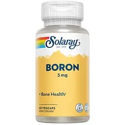 Дієтична добавка Solaray Boron Citrate 3 мг 60 вегетаріанських капсул