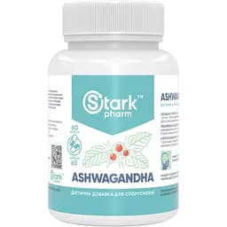 Адаптоген на основі ашвагандхи Stark Pharm Ashwagandha 500 мг 60 капсул (2022-10-0514)