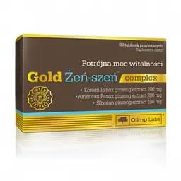 Натуральна добавка Olimp Sport Nutrition Gold Ginseng, 30 капсул