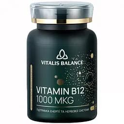 Дієтична добавка Vitalis Balance Vitamin B12 1000 мкг 90 таблеток (2370024)
