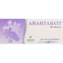 Диетическая добавка Анантавати 30 таблеток
