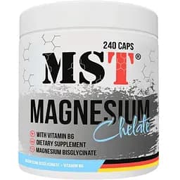 Вітаміни та мінерали MST Magnesium Chelate 240 капсул