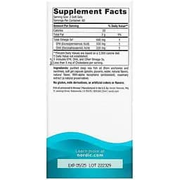 Риб'ячий жир Omega-3 Nordic Naturals очищений зі смаком лимона 690 мг 120 капсул - мініатюра 3