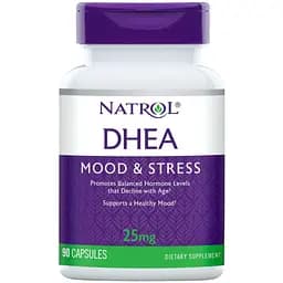 Дегідроепіандростерон Natrol DHEA 25 мг 90 капсул (NTL00590)