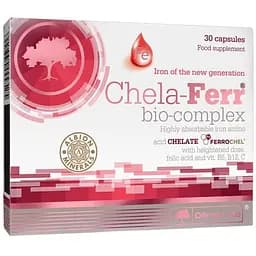 Витамины и минералы Olimp Chela-Ferr Bio Complex 30 капсул