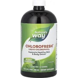 Рідкий хлорофіл Nature's Way Liquid Chlorophyll не ароматизований 473 мл