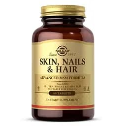 Вітаміни та мінерали Solgar Skin Nails and Hair, 60 таблеток - мініатюра 1