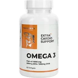 Жирные кислоты Progress Nutrition Omega 3 Extra 60 капсул