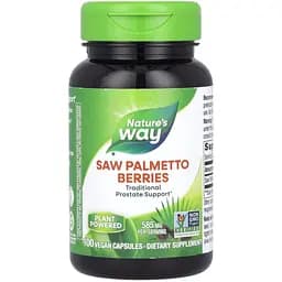 Натуральна добавка Nature's Way Saw Palmetto Berries, 100 вегакапсул