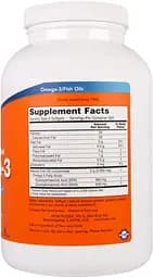 Риб'ячий жир Now Omega-3 180 EPA / 120 DHA 1000 мг 500 капсул - мініатюра 2