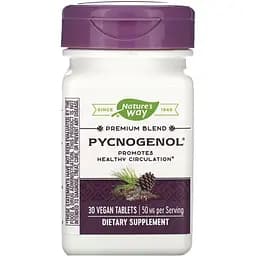 Натуральна добавка Nature's Way Pycnogenol 30 таблеток