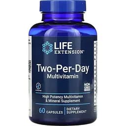 Витамины и минералы Life Extension Two-Per-Day 60 капсул