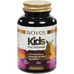 Вітамінно-мінеральний комплекс для дітей Novel Multivitamin Kids 60 жувальних таблеток